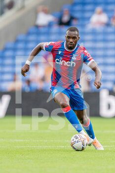2022-07-30 - Crystal Palace forward Christian Benteke during the Pre-Season Friendly football match between Crystal Palace and Montpellier HSC on July 30, 2022 at Selhurst Park in London, England - FOOTBALL - FRIENDLY GAME - CRYSTAL PALACE V MONTPELLIER - FRIENDLY MATCH - SOCCER