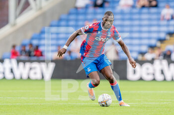 2022-07-30 - Crystal Palace forward Christian Benteke during the Pre-Season Friendly football match between Crystal Palace and Montpellier HSC on July 30, 2022 at Selhurst Park in London, England - FOOTBALL - FRIENDLY GAME - CRYSTAL PALACE V MONTPELLIER - FRIENDLY MATCH - SOCCER