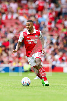 2022-07-30 - Gabriel Jesus (9) of Arsenal during the Emirates Cup, friendly football match between Arsenal and Sevilla on July 30, 2022 at the Emirates Stadium in London, England - FOOTBALL - FRIENDLY GAME - ARSENAL V SEVILLA - FRIENDLY MATCH - SOCCER