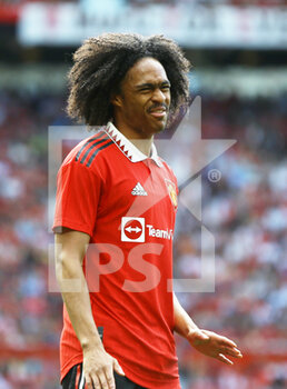 2022-08-01 - Manchester United forward Tahith Chong (44) during the Pre-Season Friendly football match between Manchester United and Rayo Vallecano on July 31, 2022 at Old Trafford in Manchester, England - FOOTBALL - FRIENDLY GAME - MANCHESTER UNITED V RAYO VALLECANO - FRIENDLY MATCH - SOCCER