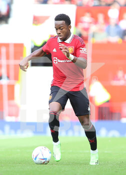 2022-08-01 - Manchester United defender Ethan Laird (41) during the Pre-Season Friendly football match between Manchester United and Rayo Vallecano on July 31, 2022 at Old Trafford in Manchester, England - FOOTBALL - FRIENDLY GAME - MANCHESTER UNITED V RAYO VALLECANO - FRIENDLY MATCH - SOCCER