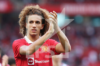 2022-08-01 - Manchester United Midfielder Hannibal Mejbri (46) during the Pre-Season Friendly football match between Manchester United and Rayo Vallecano on July 31, 2022 at Old Trafford in Manchester, England - FOOTBALL - FRIENDLY GAME - MANCHESTER UNITED V RAYO VALLECANO - FRIENDLY MATCH - SOCCER