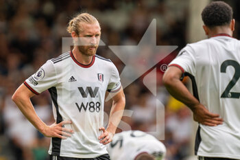 2022-07-31 - Fulham defender Tim Ream during the Pre-Season Friendly football match between Fulham and Villarreal CF on July 31, 2022 at Craven Cottage in London, England - FOOTBALL - FRIENDLY GAME - FULHAM V VILLARREAL - FRIENDLY MATCH - SOCCER