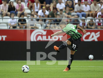 2022-07-31 - Luca D'Andrea of Sassuolo during the pre-season friendly football match between Stade de Reims and US Sassuolo Calcio on July 31, 2022 at Stade Auguste Delaune in Reims, France - FOOTBALL - FRIENDLY GAME - REIMS V SASSUOLO - FRIENDLY MATCH - SOCCER