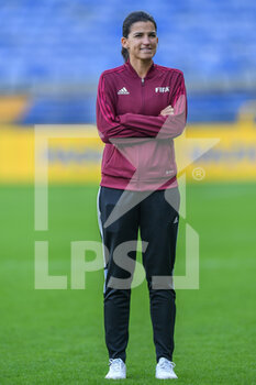 2022-10-10 - The Referee of the match Michele Schmolzer to Suisse - WOMEN ITALY VS BRAZIL - FRIENDLY MATCH - SOCCER