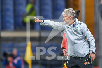 2022-10-10 - Pia Sundhage (Brazil) Coach - WOMEN ITALY VS BRAZIL - FRIENDLY MATCH - SOCCER