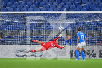 2022-10-10 - Francesca Durante (Italy) - goal Brazil 0-1 - WOMEN ITALY VS BRAZIL - FRIENDLY MATCH - SOCCER