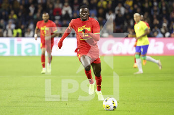 23/09/2022 - Felix Afena-Gyan of Ghana during the International friendly football match between Brazil and Ghana on September 24, 2022 at Stade Oceane in Le Havre, France - FOOTBALL - FRIENDLY GAME - BRAZIL V GHANA - AMICHEVOLI - CALCIO