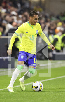 23/09/2022 - Antony Matheus dos Santos of Brazil during the International friendly football match between Brazil and Ghana on September 24, 2022 at Stade Oceane in Le Havre, France - FOOTBALL - FRIENDLY GAME - BRAZIL V GHANA - AMICHEVOLI - CALCIO