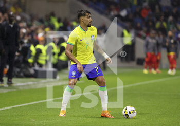 23/09/2022 - Lucas Paqueta of Brazil during the International friendly football match between Brazil and Ghana on September 24, 2022 at Stade Oceane in Le Havre, France - FOOTBALL - FRIENDLY GAME - BRAZIL V GHANA - AMICHEVOLI - CALCIO