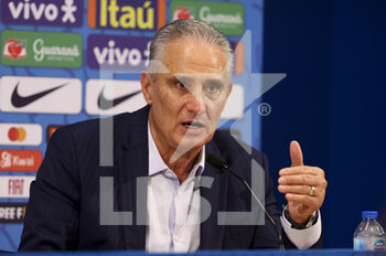 23/09/2022 - Coach of Brazil Tite answers to the media during the post-match press conference following the International friendly football match between Brazil and Ghana on September 24, 2022 at Stade Oceane in Le Havre, France - FOOTBALL - FRIENDLY GAME - BRAZIL V GHANA - AMICHEVOLI - CALCIO
