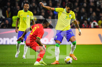 23/09/2022 - Lucas PAQUETA of Brazil during the International Friendly football match between Brazil and Ghana on September 23, 2022 at Oceane Stadium in Le Havre, France - FOOTBALL - FRIENDLY GAME - BRAZIL V GHANA - AMICHEVOLI - CALCIO