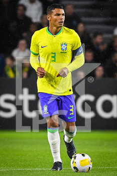 23/09/2022 - Thiago SILVA of Brazil during the International Friendly football match between Brazil and Ghana on September 23, 2022 at Oceane Stadium in Le Havre, France - FOOTBALL - FRIENDLY GAME - BRAZIL V GHANA - AMICHEVOLI - CALCIO