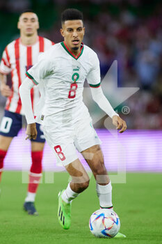 2022-09-27 - Azzedine Ounahi of Morocco during the international friendly football match between Paraguay and Morocco on September 27, 2022 at Benito Villamarin Stadium in Sevilla, Spain - FOOTBALL - FRIENDLY GAME - PARAGUAY V MOROCCO - FRIENDLY MATCH - SOCCER