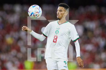 2022-09-27 - Azzedine Ounahi of Morocco during the international friendly football match between Paraguay and Morocco on September 27, 2022 at Benito Villamarin Stadium in Sevilla, Spain - FOOTBALL - FRIENDLY GAME - PARAGUAY V MOROCCO - FRIENDLY MATCH - SOCCER