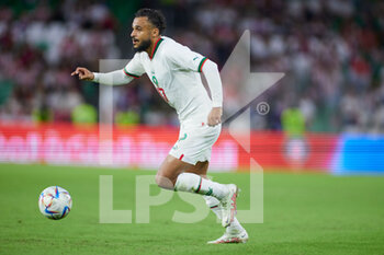 2022-09-27 - Sofiane Boufal of Morocco during the international friendly football match between Paraguay and Morocco on September 27, 2022 at Benito Villamarin Stadium in Sevilla, Spain - FOOTBALL - FRIENDLY GAME - PARAGUAY V MOROCCO - FRIENDLY MATCH - SOCCER