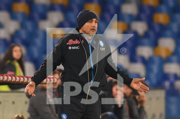 2022-12-17 - Luciano Spalletti Manager of SSC Napoli  Gesticulates during the friendly football match SSC Napoli v Villarreal FC  at Diego Armando Maradona stadium  - NAPOLI VS VILLAREAL - FRIENDLY MATCH - SOCCER