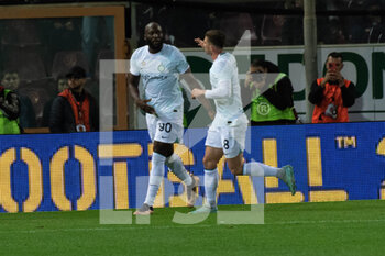 2022-12-22 - Romelu Lukaku Inter celebrates a gol 0-2 - REGGINA VS INTER - FRIENDLY MATCH - SOCCER