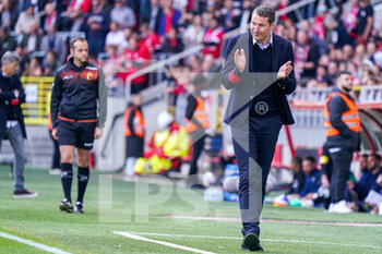 2022-05-01 - Head coach Brian Priske of Royal Antwerp during the Belgian championship Jupiler Pro League football match between Royal Antwerp FC and Royale Union Saint-Gilloise on May 1, 2022 at Bosuilstadion in Antwerp, Belgium - ROYAL ANTWERP FC VS ROYALE UNION SAINT-GILLOISE - BELGIAN PRO LEAGUE - SOCCER