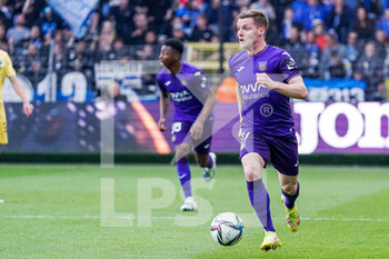 2022-05-01 - Sergio Gomez Martin of RSC Anderlecht during the Belgian championship Jupiler Pro League football match between RSC Anderlecht and Club Brugge on May 1, 2022 at Lotto Park in Brussel, Belgium - RSC ANDERLECHT VS CLUB BRUGGE - BELGIAN PRO LEAGUE - SOCCER