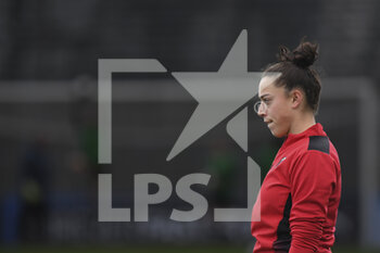 2022-01-05 - Noemi Fedele of A.C. Milan of A.C. Milan during the Women's Italian Supercup Semi-Final between A.S. Roma Women and A.C. Milan at the Domenico Francioni Stadium on 5th of January, 2022 in Latina, Italy. - AS ROMA VS AC MILAN - WOMEN SUPERCOPPA - SOCCER