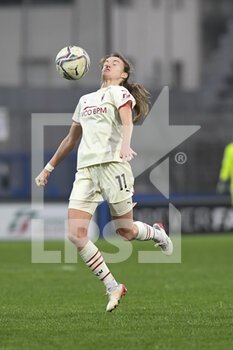 2022-01-05 - Christy Grimshaw of A.C. Milan during the Women's Italian Supercup Semi-Final between A.S. Roma Women and A.C. Milan at the Domenico Francioni Stadium on 5th of January, 2022 in Latina, Italy. - AS ROMA VS AC MILAN - WOMEN SUPERCOPPA - SOCCER