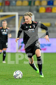 2022-01-05 - Lina Mona Andrea Hurtig (Juventus Women) during the Italian women's super cup semifinal 2021/2022 match between Juventus Women vs Sassuolo Women at the Benito Stirpe stadium in Frosinone on 05 January 2021. - JUVENTUS FC VS US SASSUOLO - WOMEN SUPERCOPPA - SOCCER