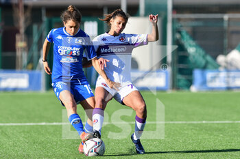 2022-01-29 - Elena Nichele (Empoli Ladies) and Federica Cafferata (Fiorentina Femminile) - EMPOLI LADIES VS ACF FIORENTINA - WOMEN ITALIAN CUP - SOCCER