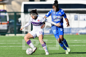 2022-01-29 - Marta Mascarello (Fiorentina Femminile) and Chanté Dompig (Empoli Ladies) - EMPOLI LADIES VS ACF FIORENTINA - WOMEN ITALIAN CUP - SOCCER