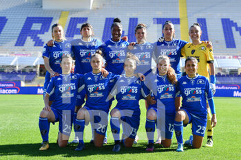 2022-02-12 - Line-up Empoli Ladies - ACF FIORENTINA VS EMPOLI LADIES - WOMEN ITALIAN CUP - SOCCER