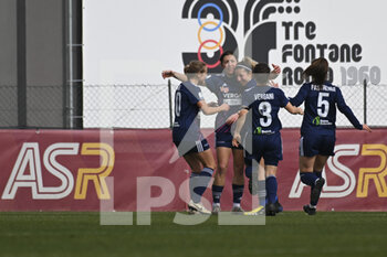 2022-02-13 - Vlada Kubassova of F.C. Como Women during the quarter-final return match of Women's Coppa Italia between A.S. Roma Women and F.C. Como Women at the stadio Tre Fontane on 13th of February, 2022 in Rome, Italy. - AS ROMA VS FC COMO WOMEN - WOMEN ITALIAN CUP - SOCCER