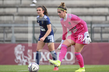 2022-02-13 - Giorgia Bettineschi of F.C. Como Women during the quarter-final return match of Women's Coppa Italia between A.S. Roma Women and F.C. Como Women at the stadio Tre Fontane on 13th of February, 2022 in Rome, Italy. - AS ROMA VS FC COMO WOMEN - WOMEN ITALIAN CUP - SOCCER