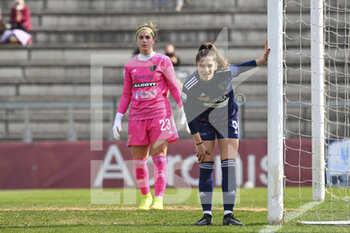 2022-02-13 - Lucia Pastrenge of F.C. Como Women during the quarter-final return match of Women's Coppa Italia between A.S. Roma Women and F.C. Como Women at the stadio Tre Fontane on 13th of February, 2022 in Rome, Italy. - AS ROMA VS FC COMO WOMEN - WOMEN ITALIAN CUP - SOCCER