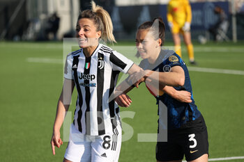 2022-02-13 - Elin Landstrom (FC Internazionale) vs Martina Rosucci (Juventus Women) - FC JUVENTUS VS INTER - FC INTERNAZIONALE - WOMEN ITALIAN CUP - SOCCER