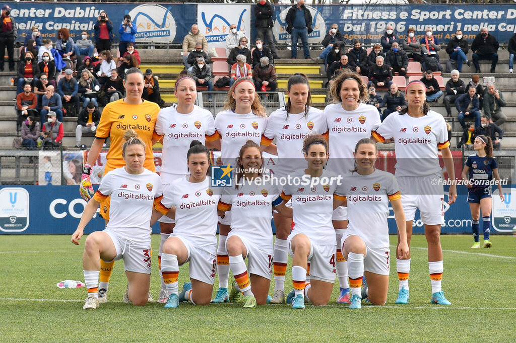 AS Roma vs FC Como Women - WOMEN ITALIAN CUP - SOCCER