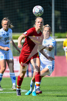 2022-04-30 - Sophie Roman Haug (AS Roma Women) during the Women's Italian Cup 2021/22 match between AS Roma vs Empoli Ladies at the Tre Fontane stadium on 30 April 2022. - AS ROMA VS EMPOLI LADIES - WOMEN ITALIAN CUP - SOCCER