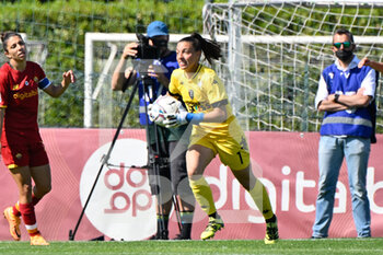 2022-04-30 - Alessia Cappelletti (Empoli Ladies)  during the Women's Italian Cup 2021/22 match between AS Roma vs Empoli Ladies at the Tre Fontane stadium on 30 April 2022. - AS ROMA VS EMPOLI LADIES - WOMEN ITALIAN CUP - SOCCER