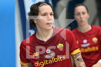 2022-05-22 - Elena Linari (As Roma) portrait - FINAL - JUVENTUS FC - AS ROMA - WOMEN ITALIAN CUP - SOCCER