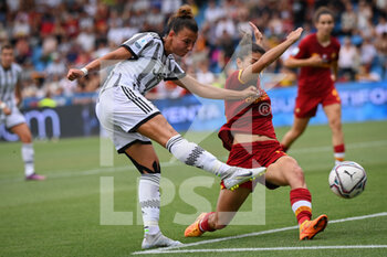 2022-05-22 - Arianna Caruso (Juventus) shooting on goal - FINAL - JUVENTUS FC - AS ROMA - WOMEN ITALIAN CUP - SOCCER