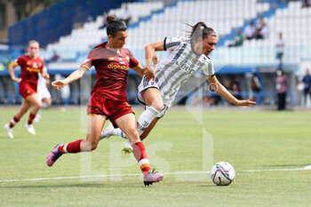 2022-05-22 - the foul of penalty kick for Juventus on Angnese Bonfontini by Lucia Di Guglielmo - FINAL - JUVENTUS FC - AS ROMA - WOMEN ITALIAN CUP - SOCCER