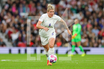 2022-07-06 - Millie Bright of England during the UEFA Women's Euro 2022, Group A football match between England and Austria on July 6, 2022 at Old Trafford in Manchester, England - FOOTBALL - WOMEN'S EURO 2022 - ENGLAND V AUSTRIA - UEFA EUROPEAN - SOCCER