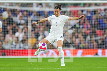 2022-07-06 - Lucy Bronze of England during the UEFA Women's Euro 2022, Group A football match between England and Austria on July 6, 2022 at Old Trafford in Manchester, England - FOOTBALL - WOMEN'S EURO 2022 - ENGLAND V AUSTRIA - UEFA EUROPEAN - SOCCER