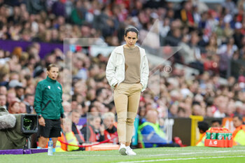 2022-07-06 - Coach Irene Fuhrmann of Austria during the UEFA Women's Euro 2022, Group A football match between England and Austria on July 6, 2022 at Old Trafford in Manchester, England - FOOTBALL - WOMEN'S EURO 2022 - ENGLAND V AUSTRIA - UEFA EUROPEAN - SOCCER