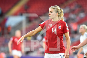 2022-07-07 - Ada Hegerberg (14) of Norway during the UEFA Women's Euro 2022, Group A football match between Norway and Northern Ireland on July 7, 2022 at the St Mary's Stadium in Southampton, England - FOOTBALL - WOMEN'S EURO 2022 - NORWAY V NORTHERN IRELAND - UEFA EUROPEAN - SOCCER