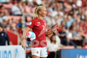 2022-07-07 - Anja Sonstevold (2) of Norway during the UEFA Women's Euro 2022, Group A football match between Norway and Northern Ireland on July 7, 2022 at the St Mary's Stadium in Southampton, England - FOOTBALL - WOMEN'S EURO 2022 - NORWAY V NORTHERN IRELAND - UEFA EUROPEAN - SOCCER