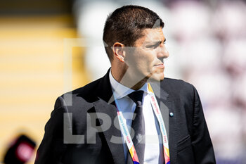 2022-07-09 - Portugal Head coach Francisco Neto during the UEFA Women's Euro 2022, Group C football match between Portugal and Switzerland on July 9, 2022 at Leigh Sports Village in Leigh, England - FOOTBALL - WOMEN'S EURO 2022 - PORTUGAL V SWITZERLAND - UEFA EUROPEAN - SOCCER