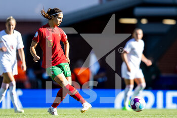 2022-07-09 - Portugal Defender Carole Costa during the UEFA Women's Euro 2022, Group C football match between Portugal and Switzerland on July 9, 2022 at Leigh Sports Village in Leigh, England - FOOTBALL - WOMEN'S EURO 2022 - PORTUGAL V SWITZERLAND - UEFA EUROPEAN - SOCCER