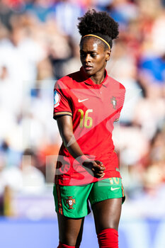 2022-07-09 - Portugal Forward Diana Silva during the UEFA Women's Euro 2022, Group C football match between Portugal and Switzerland on July 9, 2022 at Leigh Sports Village in Leigh, England - FOOTBALL - WOMEN'S EURO 2022 - PORTUGAL V SWITZERLAND - UEFA EUROPEAN - SOCCER