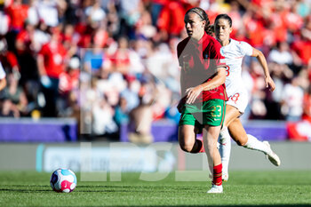 2022-07-09 - Portugal Forward Telma Encarnacao during the UEFA Women's Euro 2022, Group C football match between Portugal and Switzerland on July 9, 2022 at Leigh Sports Village in Leigh, England - FOOTBALL - WOMEN'S EURO 2022 - PORTUGAL V SWITZERLAND - UEFA EUROPEAN - SOCCER