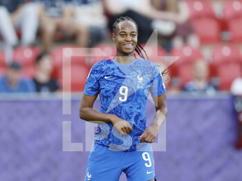 2022-07-10 - Marie-Antoinette Katoto (9 France) celebrates her goal 2-0 during the UEFA Women's Euro 2022, Group D football match between France and Italy on July 10, 2022 at New York Stadium in Rotherham, England - FOOTBALL - WOMEN'S EURO 2022 - FRANCE V ITALY - UEFA EUROPEAN - SOCCER